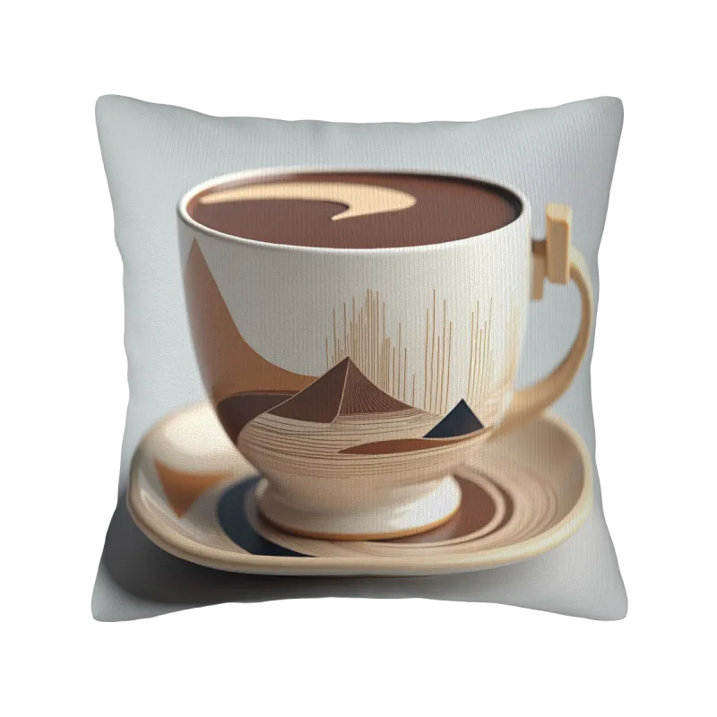 Abstract Fluid Texture Plush Pillow Cover - Okomall
