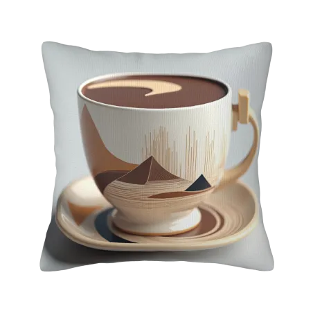 Abstract Fluid Texture Plush Pillow Cover - Okomall
