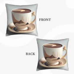 Abstract Fluid Texture Plush Pillow Cover - Okomall