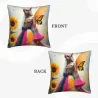 Dreamy Girl Plush Pillow Cover - Okomall