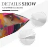 Housse de coussin en peluche à motif de fille de rêve - Okomall