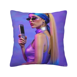 Trendy Girl Pillow Cover - Okomall