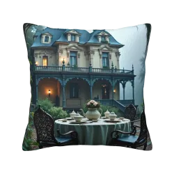 Victorian Garden Double-Sided Plush Pillow Cover - Okomall