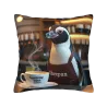 Süßer Plüsch-Kissenbezug mit Pinguin-Motiv - 18x18 Zoll | OKOMALL