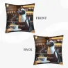 かわいいぬいぐるみペンギン クッションカバー - 18x18インチ | OKOMALL