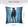 Housse de Coussin Peluche Cyberpunk Fille - Okomall