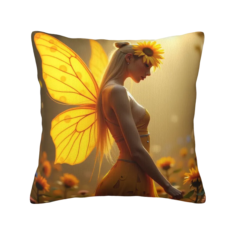 Housse de Coussin en Peluche Dreamy Girl - Okomall