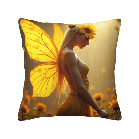 Federa Cuscino in Peluche Dreamy Girl - Okomall