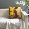 Housse de Coussin en Peluche Dreamy Girl - Okomall