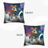 Housse de coussin en peluche ciel étoilé - Okomall