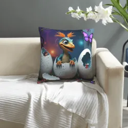 Housse de coussin en peluche ciel étoilé - Okomall