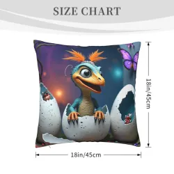 Housse de coussin en peluche ciel étoilé - Okomall