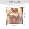 Dreamy Girl Plush Pillow Cover - Okomall
