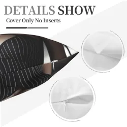 Funda de cojín de peluche con retrato femenino hermoso de doble cara - okomall