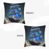 Federa Cuscino in Peluche Paesaggio Marino da Sogno - Okomall