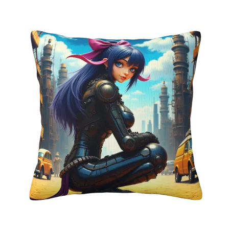 Federa cuscino Steampunk Girl - Okomall