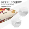 무사 디자인 쿠션 커버 - 18x18인치 - Okomall