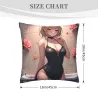 Cute Anime Girl Plush Pillow Case - Okomall