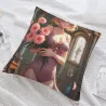 动漫少女毛绒抱枕套 - Okomall