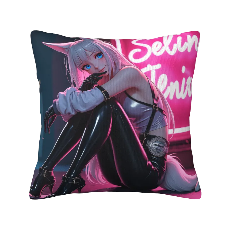 Federa Cuscino Peluche Anime - Ragazza Vivace | Okomall