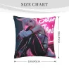 Funda de Almohada de Peluche Anime - Chica Vibrante | Okomall