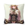 예쁜 소녀 디자인 베개 커버 - 18x18 인치 | Okomall