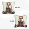 Federa cuscino con motivo ragazza carina - 18x18 pollici | Okomall
