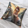 Housse de coussin de fée de la forêt enchantée - Okomall