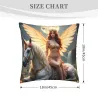 Housse de coussin de fée de la forêt enchantée - Okomall