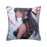 Japanese Girl Cherry Blossom Pillow Cover - Okamall