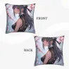 Japanese Girl Cherry Blossom Pillow Cover - Okamall