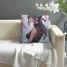 日系少女櫻花抱枕套 - Okamall