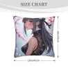 Japanese Girl Cherry Blossom Pillow Cover - Okamall