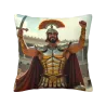 Funda de cojín de felpa de los Guerreros Romanos - Okomall