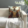 罗马勇士毛绒抱枕套 - Okomall