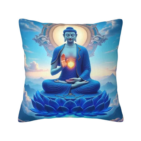 Housse de coussin en peluche à motif de ciel étoilé - Okomall