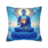 Housse de coussin en peluche à motif de ciel étoilé - Okomall