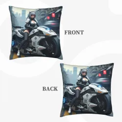 Housse de coussin style cyberpunk pour fille - Okomall