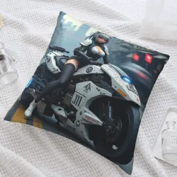 Federa di cuscino stile cyberpunk per ragazza - Okomall