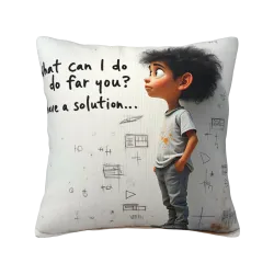 Creative Abstract Figure Pillow Cover - Okomall
