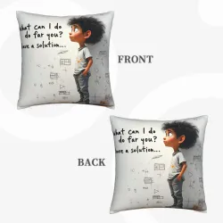 Creative Abstract Figure Pillow Cover - Okomall