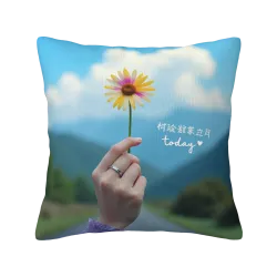 벨보아 양면 인쇄 쿠션 커버 - [디자인 이름] | OKOMALL