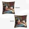 Funda de cojín de peluche de dibujos animados lindo - Okomall