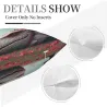 Funda de cojín de peluche con diseño de dragón - 18x18 pulgadas | Okomall