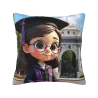 Funda de cojín de peluche para niña - Estampado completo | okomall