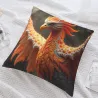鳳凰毛絨抱枕套 - 18x18 英寸 | Okomall
