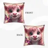 Housse de coussin en peluche dessin animé mignon - 18x18 pouces | Okomall