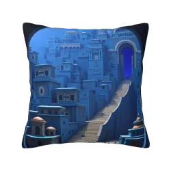 Мягкая плюшевая наволочка Dream Stair - 18x18 дюймов | Okomall