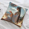 禪意水墨抱枕套 - 靜謐蓮花 | OKOMALL