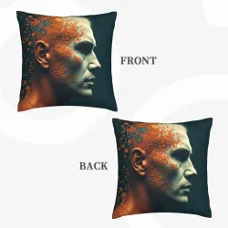 양면 초상화 плюшевая подушка - 18x18인치 | okomall